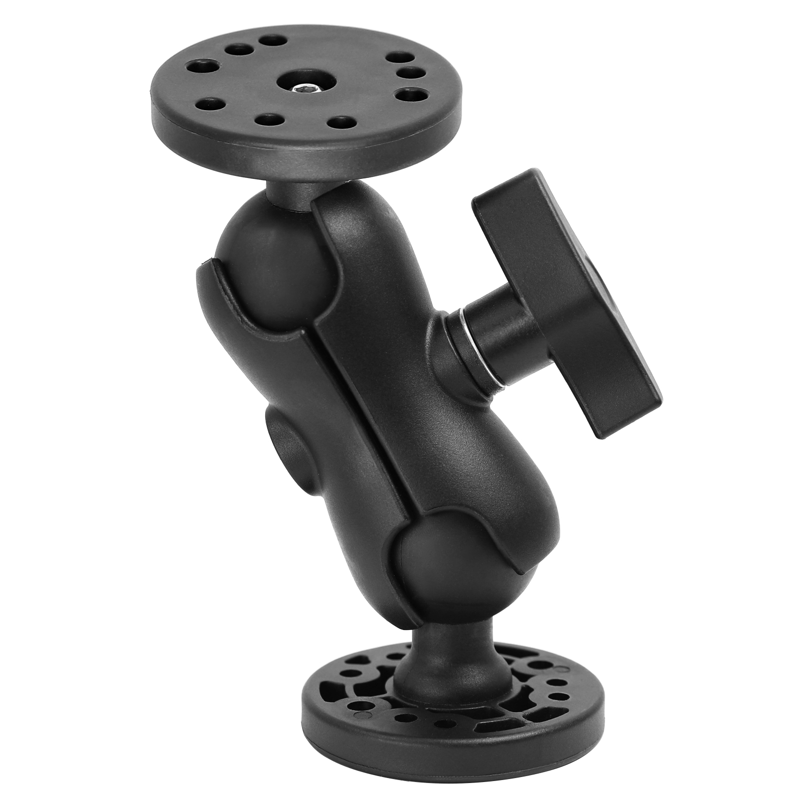 Universal Kayak Holder Fish Finder Mount Boat Rotating Bracket Kayaking Supporter Mounting Plate Depth Sounder Base Mount: Default Title