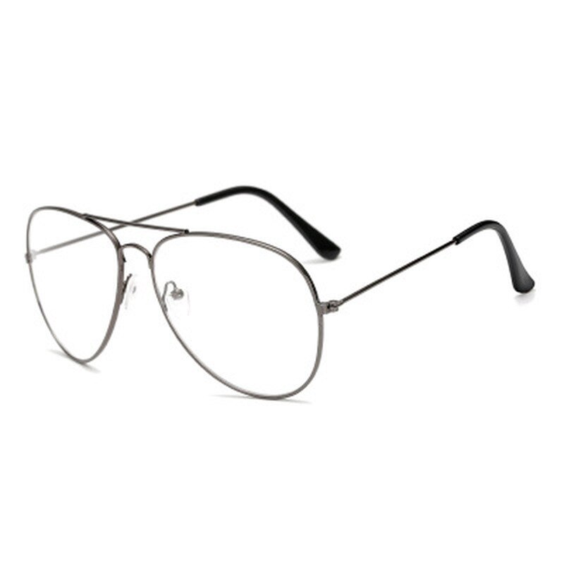 Classic Alloy Gold Frame Glasses Women Men Retro Optics Eyeglasses Transparent Clear Lens Female Espectacles Reading Glasses