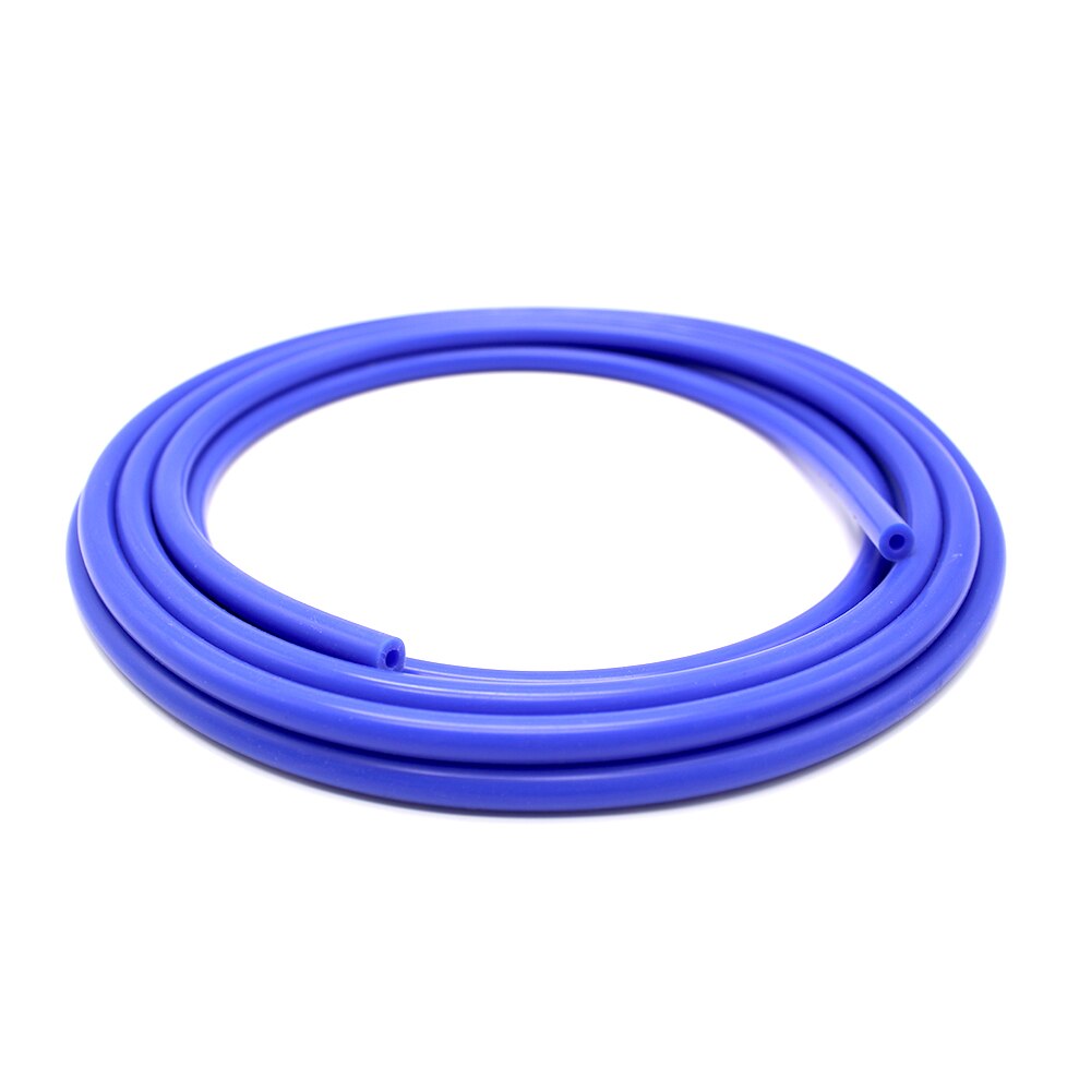 Durite en silicone pour voiture, tuyau à vide, 5 mètres, 3mm/4mm/6mm/8mm, quatre couleurs