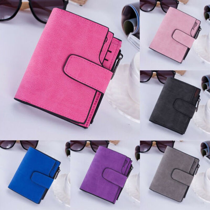 Brand Stylish Women Girls Leather Wallet Card Holder Coin Purse Clutch Small Handbag