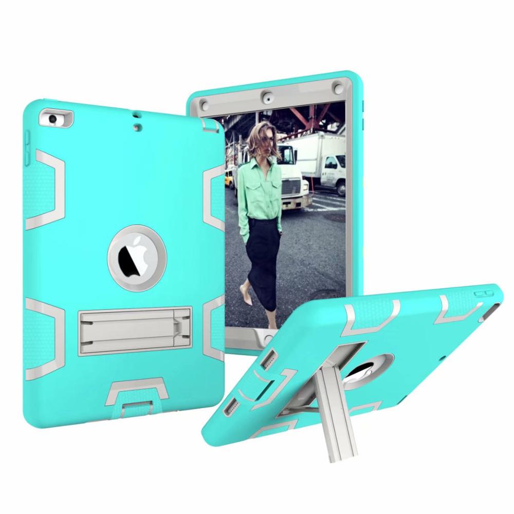 Armor Case For iPad2 iPad3 iPad4 Kids Safe Heavy Duty Silicone Hard Cover For Ipad 4 3 2 iPad 3 2 Tablet Case: 2