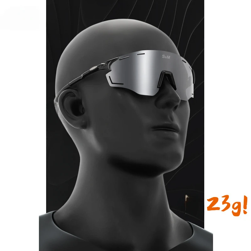 Gafas de sol deportivas polarizadas para motocicleta, lentes de luz polarizadas transparentes que cambian de Color, módulo Multicolor, venta de verano