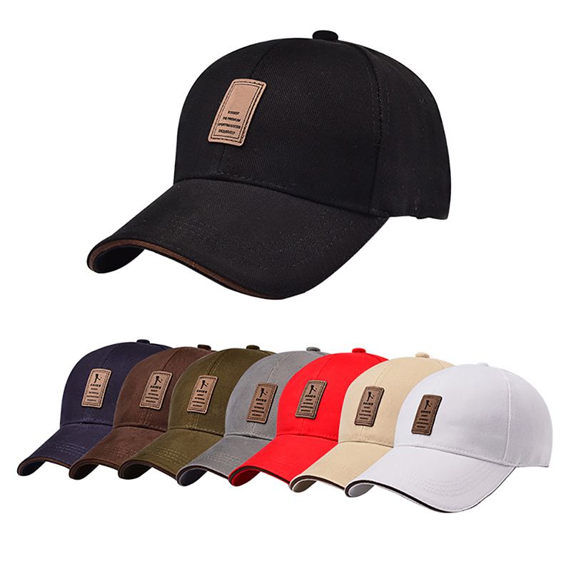 Outdoor Mannen \ 'S Sport Verstelbare Zon Bescherming Baseball Cap Logo Running Golf Sportkleding Accessoires