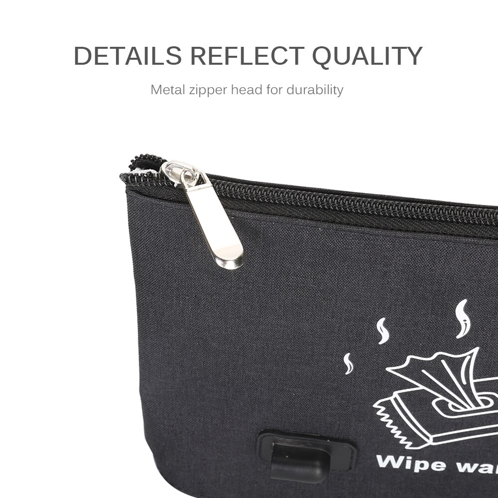 Calentador de toallitas portátiles para coche, termostato de toallitas para bebé, bolsa de calefacción, dispensador de toallas húmedas, calentador de toallitas para bebé