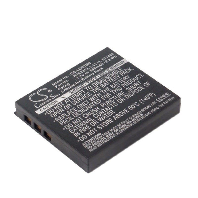 MX Air M-RBQ124 MX Revolution G7 Batterij voor Logitech Muis Li-Ion Oplaadbare Accumulator Vervanging 3.7 v 600 mah 831409