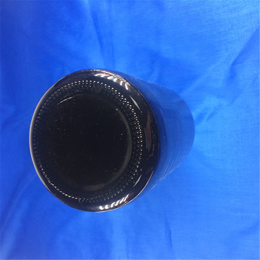 1000ml Amber Brown Glass Reagent bottle Plastic Cap 1L Blue Lid Graduation