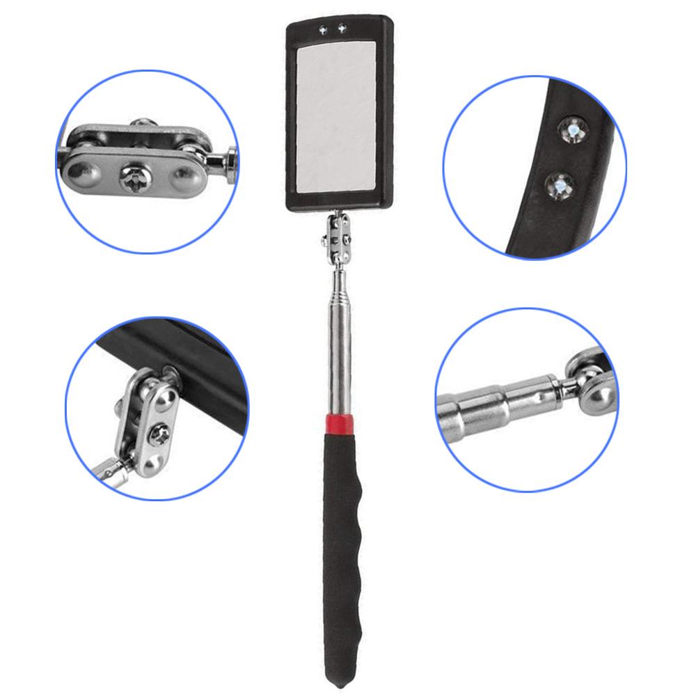 Auto Reparatie Tools Automotive Telescopische Detectie Lens Inspectie Reparatie Telescopische Inspectie Spiegel Verstelbare Met Led Licht