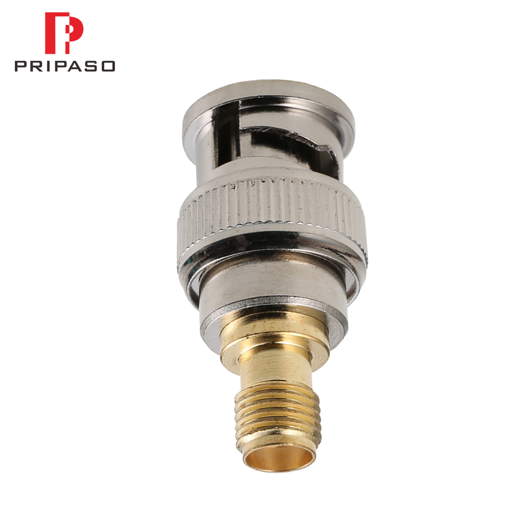 BNC Male to SMA Female RF Coaxial Coax Adapter Connector Converter Plug 10 Pcs