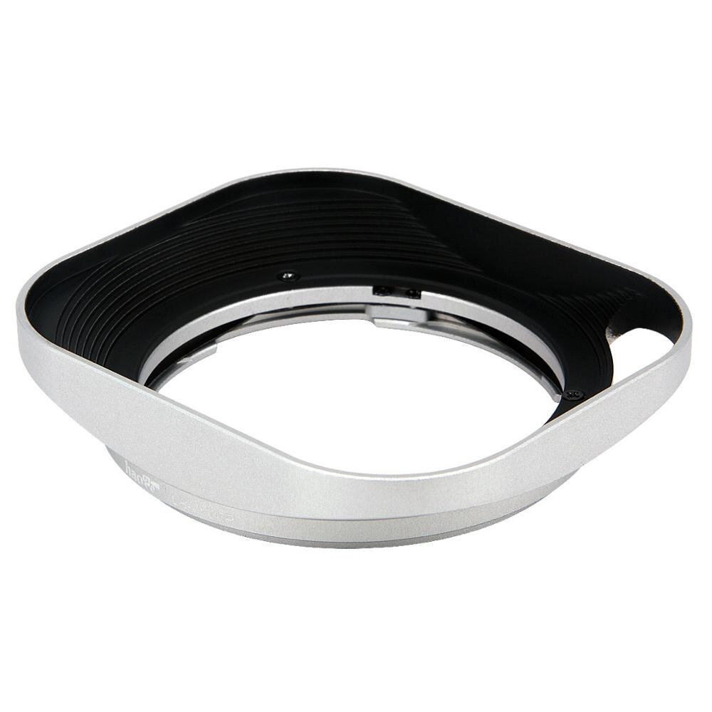 Haoge hg-LH-ZV06P lente cappuccio per Carl Zeiss ZM 21 millimetri 25 millimetri 28 millimetri f2.8, 21 millimetri f4.5 Argento Scava Fuori