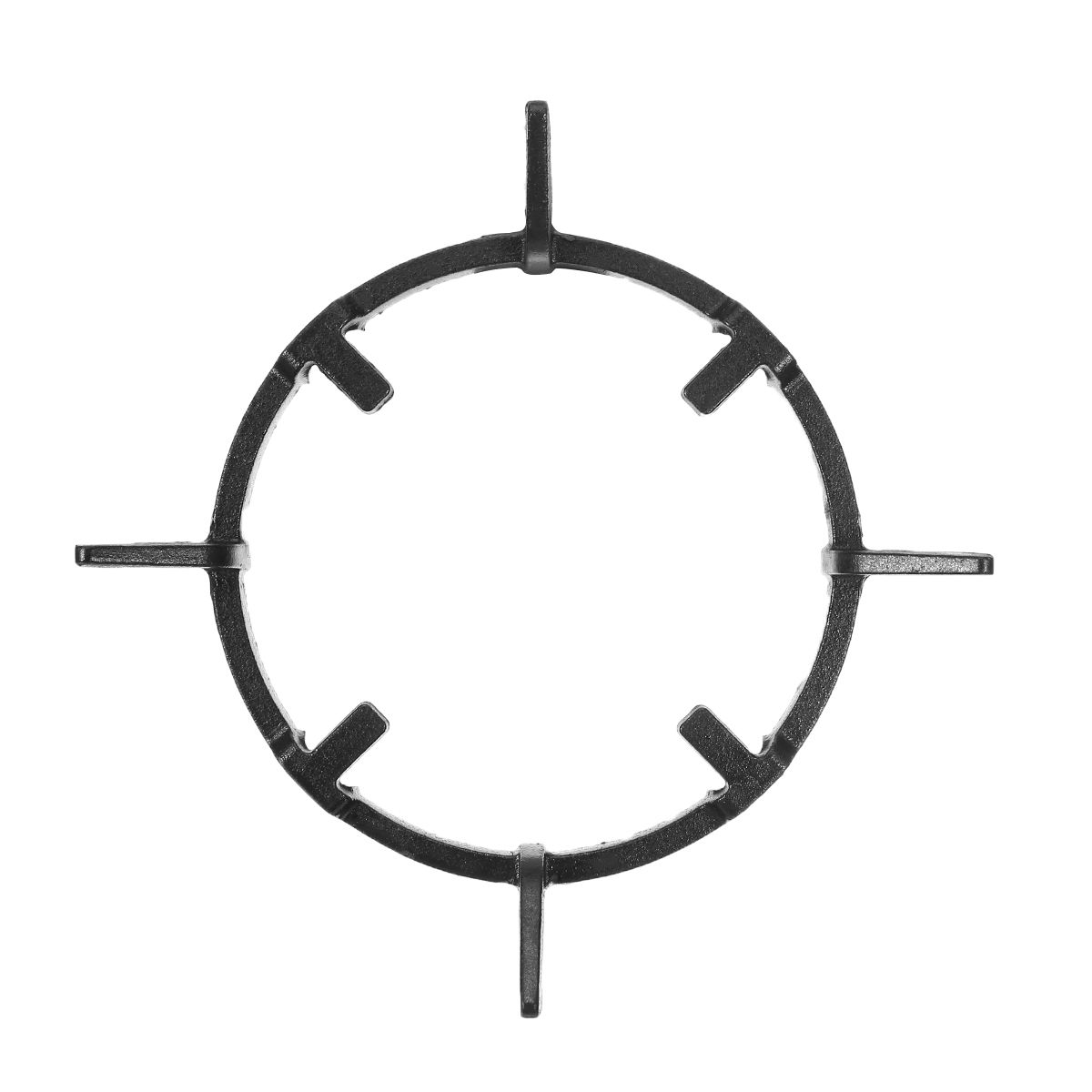 4Legs Black Cast Iron Wok Pot Stand Cooker Support Rack Holder Inserts For Cookers Gas Burners Hobs Cookware Parts Universal