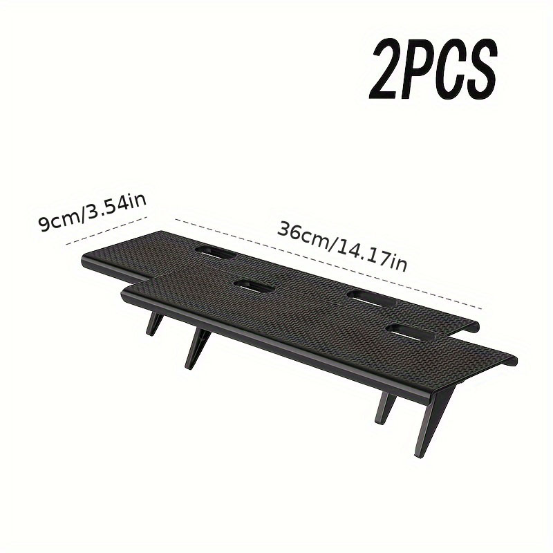 Adjustable TV Screen Top Shelf Computer Monitor Desktop Screen Top Storage Rack TV Media Box, Router Shelf Rack Home Organizer: PURPLE