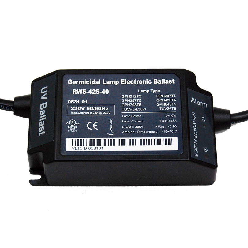 Uv ballast  rw5-425-40 vannfilter