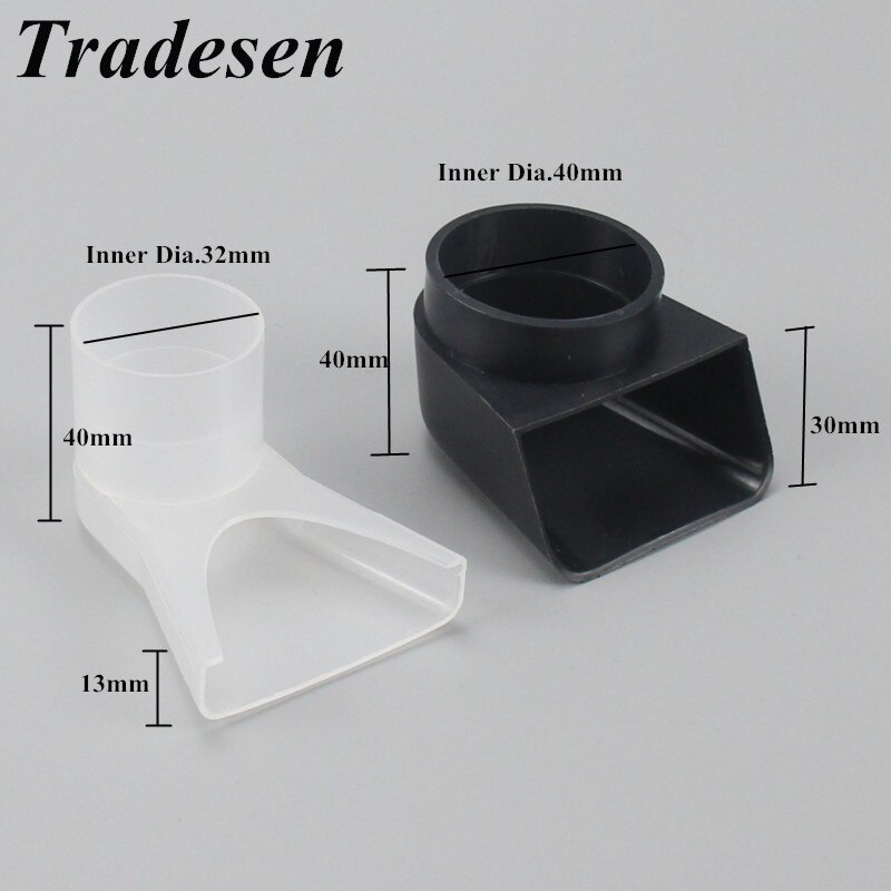 1pcs I.D 32mm/40mm Platics Outlet Joint Water Pipe Head Connector for Aquarium Fish Tank Supplies