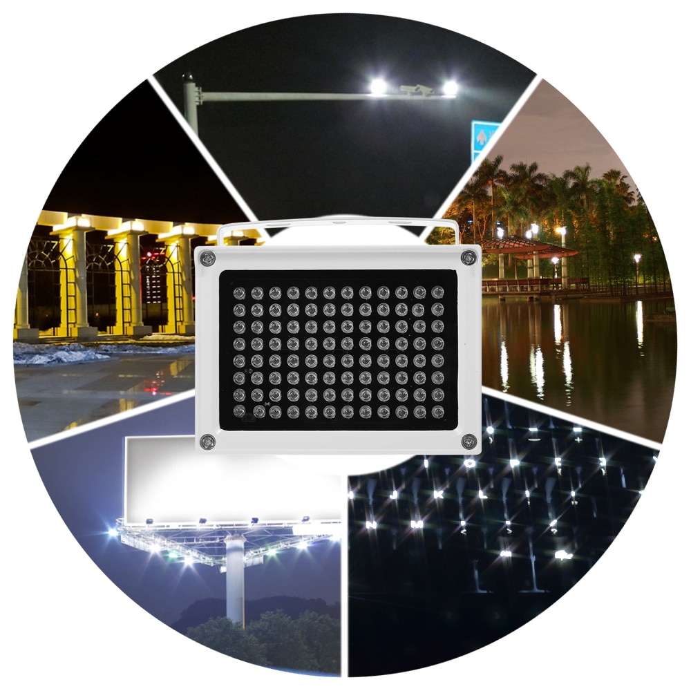60m IR Distance 96 Leds Waterproof IR Illuminators Light For CCTV Security Camera IR Infrared Lamp LED Night-vision Fill Light