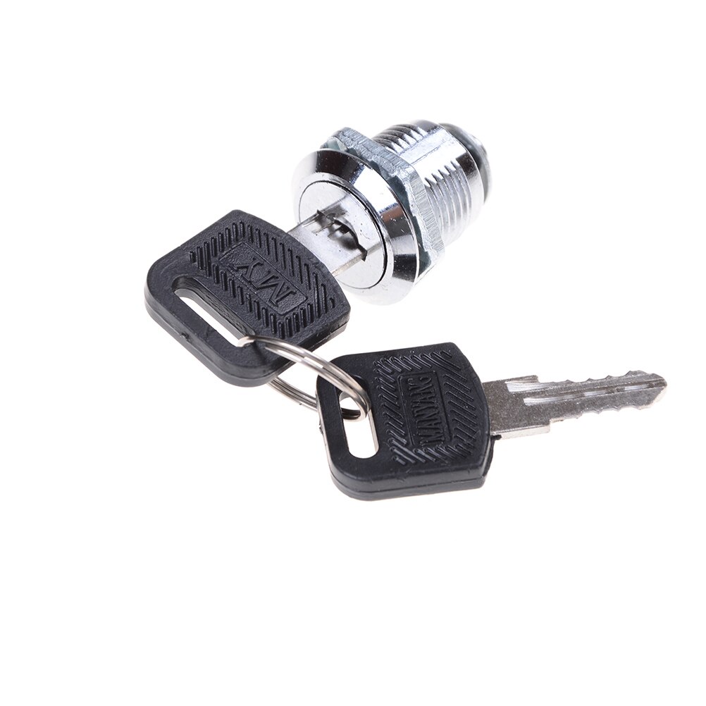 1Pcs Cam Cilinder Sloten Deur Kabinet Mailbox Ladekast Locker Security Meubels Sloten Met Plastic Toetsen Hardware