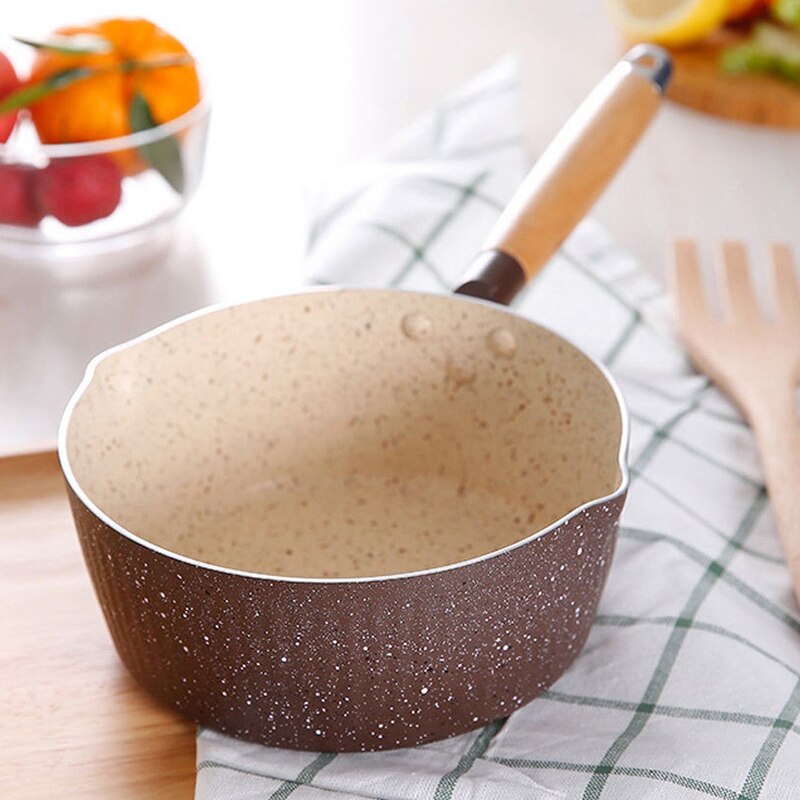 Kök kokgryta maifan sten non-stick laga nudlar mjölksoppa grytor snöpanna i japansk stil universal kokkärl 18c: Default Title