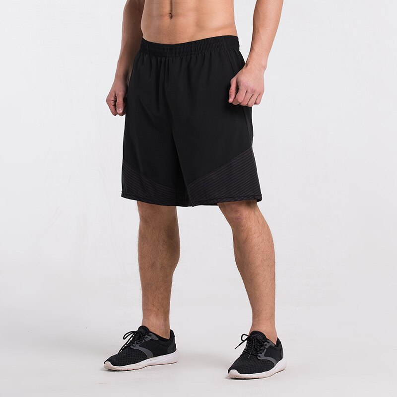Miesten juoksushortsit fitness koripallo polvipituiset urheilushortsit nopeasti kuivuvat hengittävät shortsit: Mbf 70508 / L