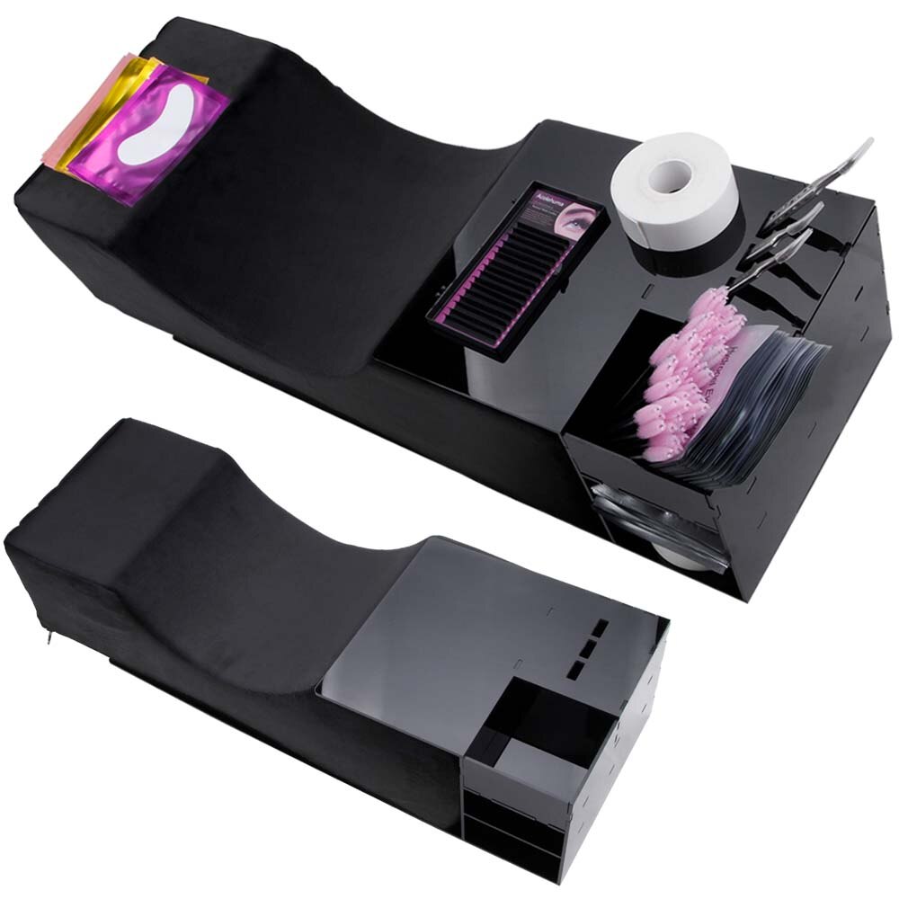 Wimper Extension Kussen Met Acryl Lash Kussen Plank Stand Up Salon Enten Wimpers Kussen Salon Hoofdsteun Neksteun
