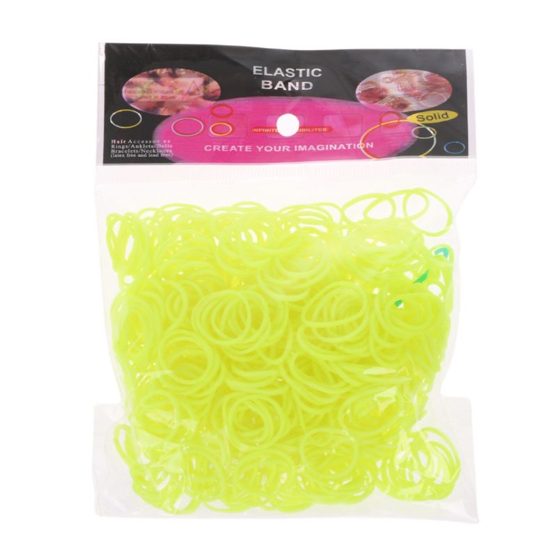 600 stuks regenboog mega navulling elastiekjes diy armbandjes feestgunst knutselwerkjes voor meisjes: 7