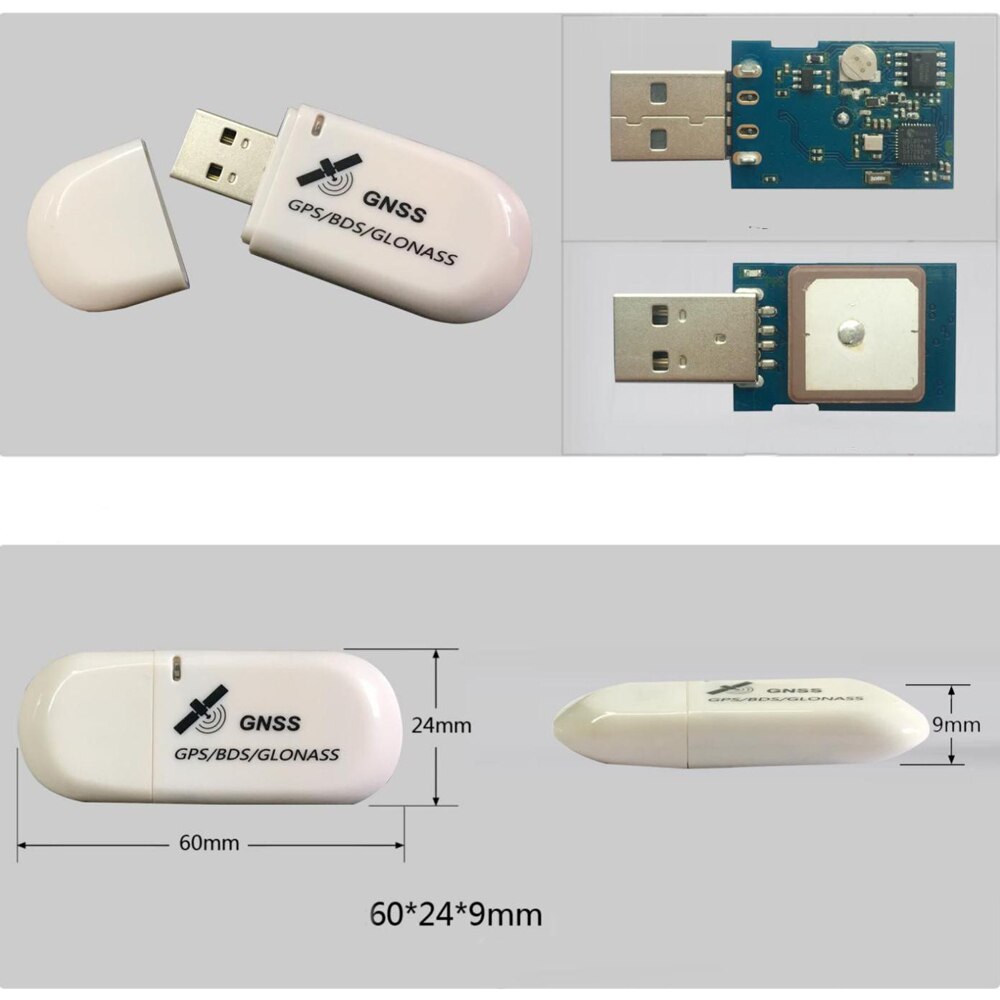 BEITIAN GNSS GPS/BDS/GLONASS receptor Especial USB Windows GPS PC portátil tableta de navegación win7/8/10/XP GPS para coche de BT-G72
