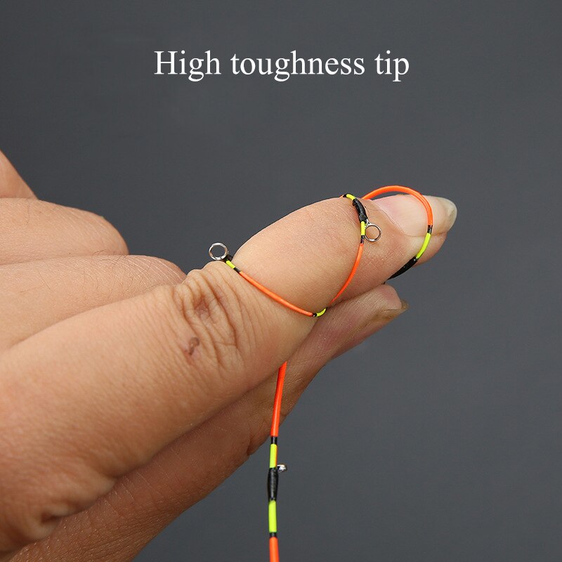 Goture 2 Sections Raft Fishing Rod 90cm 100cm Winter Ice Fishing Rod Boat Fishing Rod with Titanium Alloy Tips for Big Fishes