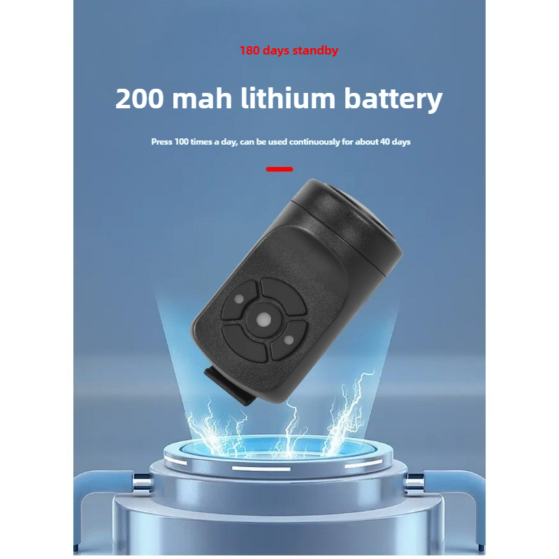 USB-Lade Fahrrad elektrische Glocke Motorrad Hupe 4-Modus Mountainbike Glocke Fahrrad Diebstahlalarm Hupe Fahrradzubehör
