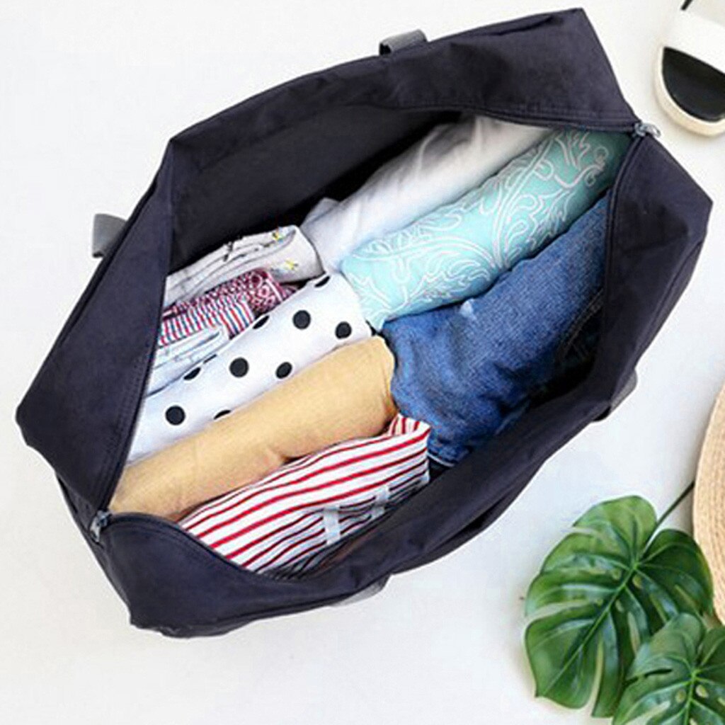 Large Capacity Overnight Travel Bag Travel Carry on Luggage Weekend Bag For Man Women Nylon Folding Waterproof Oversized Bag