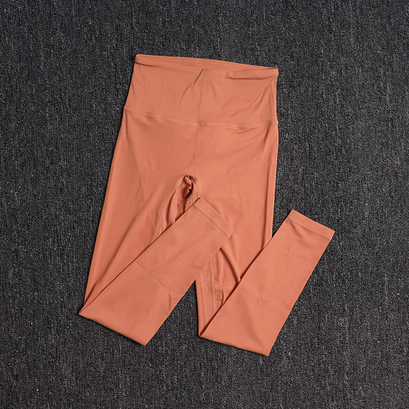 Versuchen zu BN Sport Gamaschen Yoga Frauen Fitness Schlauch Hohe Taille Gamaschen drücken-hoch Elastische trainieren Laufen Ausbildung Enge Fitnessstudio Kleidung: L / Orange