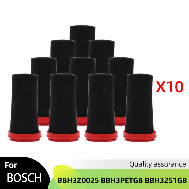 Filtros de vácuo para bosch flexxo vassoura bbh3z0025 bbh3petgb bbh3251gb bbh3211gb série aspirador peças reposição acessórios: Luz amarela