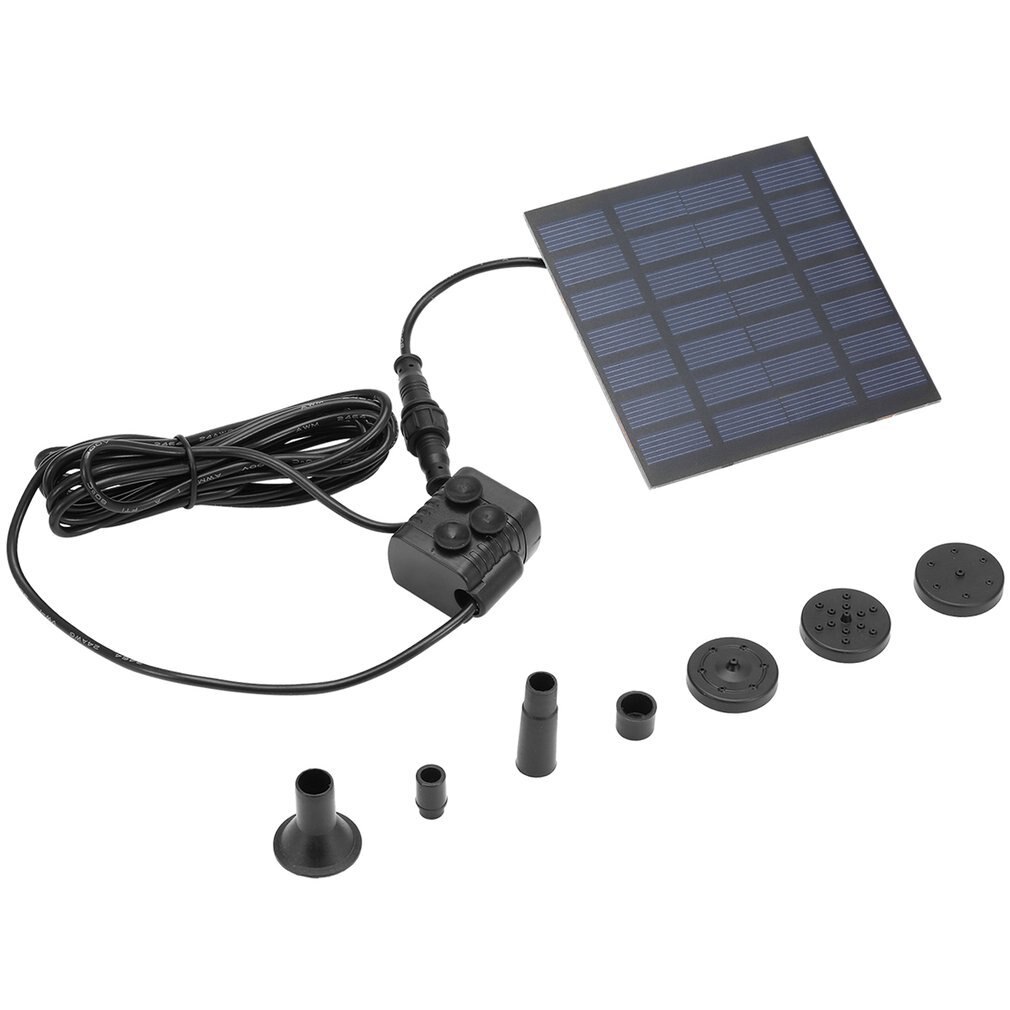 Solar Power Water Pump Garden Sun plants watering outdoor water Fountain Pool Pump Decor