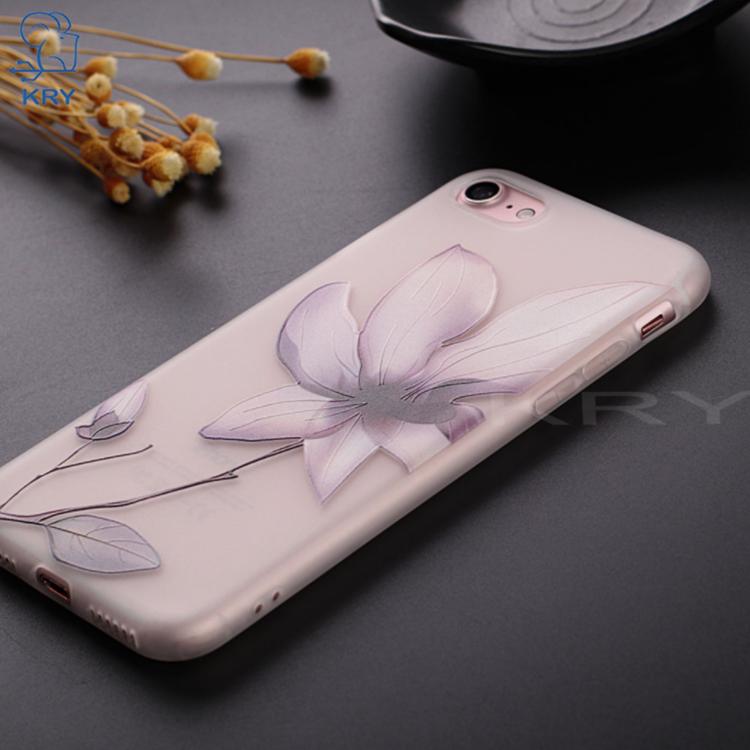 Lotus Flower Case For iPhone 8 Plus XS Max XR Rose Floral Phone Case For iPhone X 7 6 6S Plus 5 SE