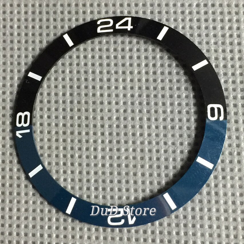 Bliger – lunette de montre automatique en céramique, 38mm, bleu foncé, blanc, 40mm,: 4