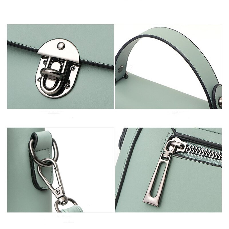 Luxe Dames Schoudertassen Leuke Type Pu Meisjes Diagonaal Tas Casual Mode Kleine Vierkante tassen