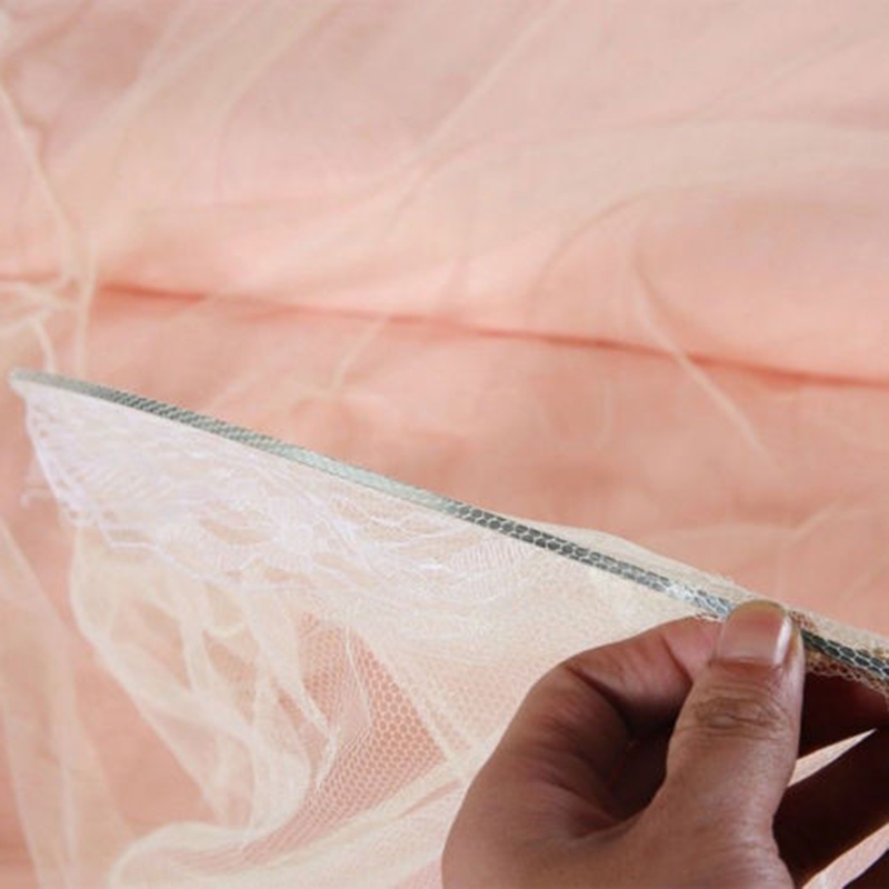 2 cores verão novo romântico redondo princesa mosquiteiro casa decoração cama cúpula voar proteção inseto confortável dormir