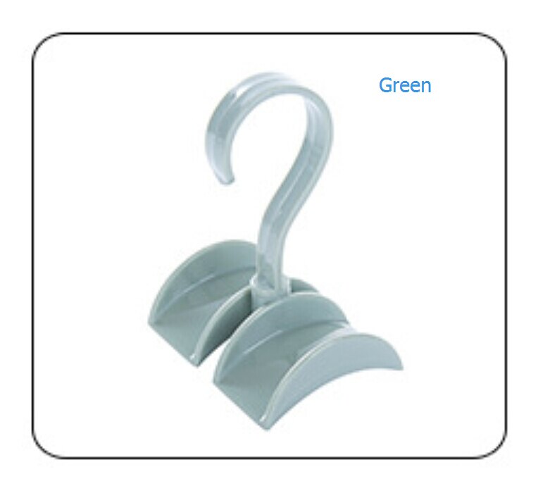 Mode Closet Organizer Staaf Hanger Handtas Opslag Purse Opknoping Rack Houder Haak Tas s: green