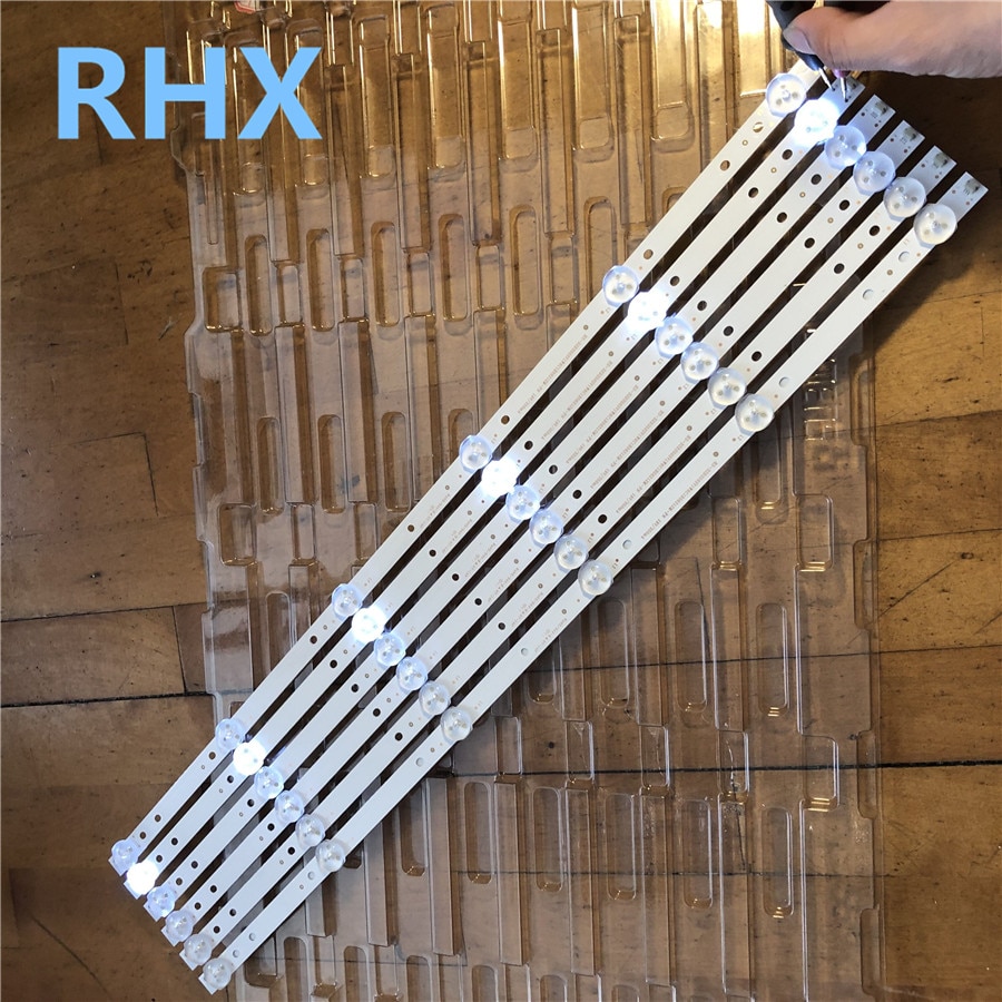 9 pièces/ensemble 6LED * 3V 562mm pour Hisense ChangHong LED Strip SVJ320AG2 130307 100%