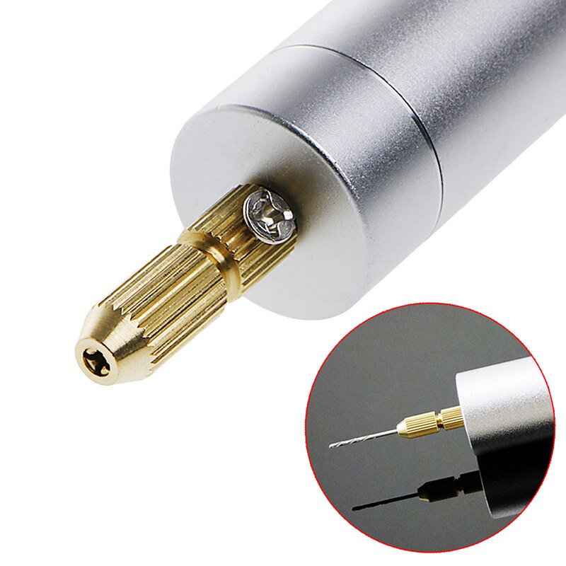 DIY Mini Micro Small Electric Aluminum Hand Drill DC 5V for Motor PCB