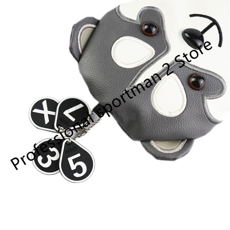 NRC Golf Verein Headcover SchöNe Golf heiser Golf Fahrer Fahrrinne Holz HeadCovers einstellen Karikatur Hammer Putter abdeckung Eisen einstellen