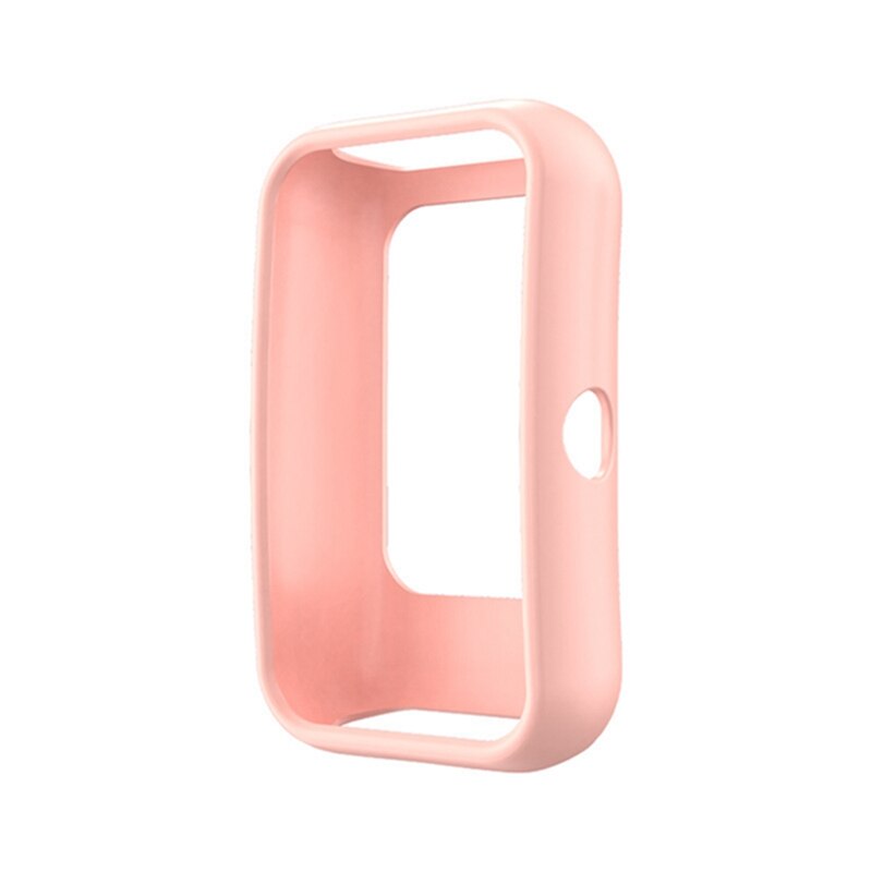 Miękki futerał ochronny do zegarka Huawei Fit Mini Smart Watchband ochraniacz ekranu do zegarka Huawei Fit odporny na wstrząsy futerał na zderzak: Pink / For Watch Fit Mini