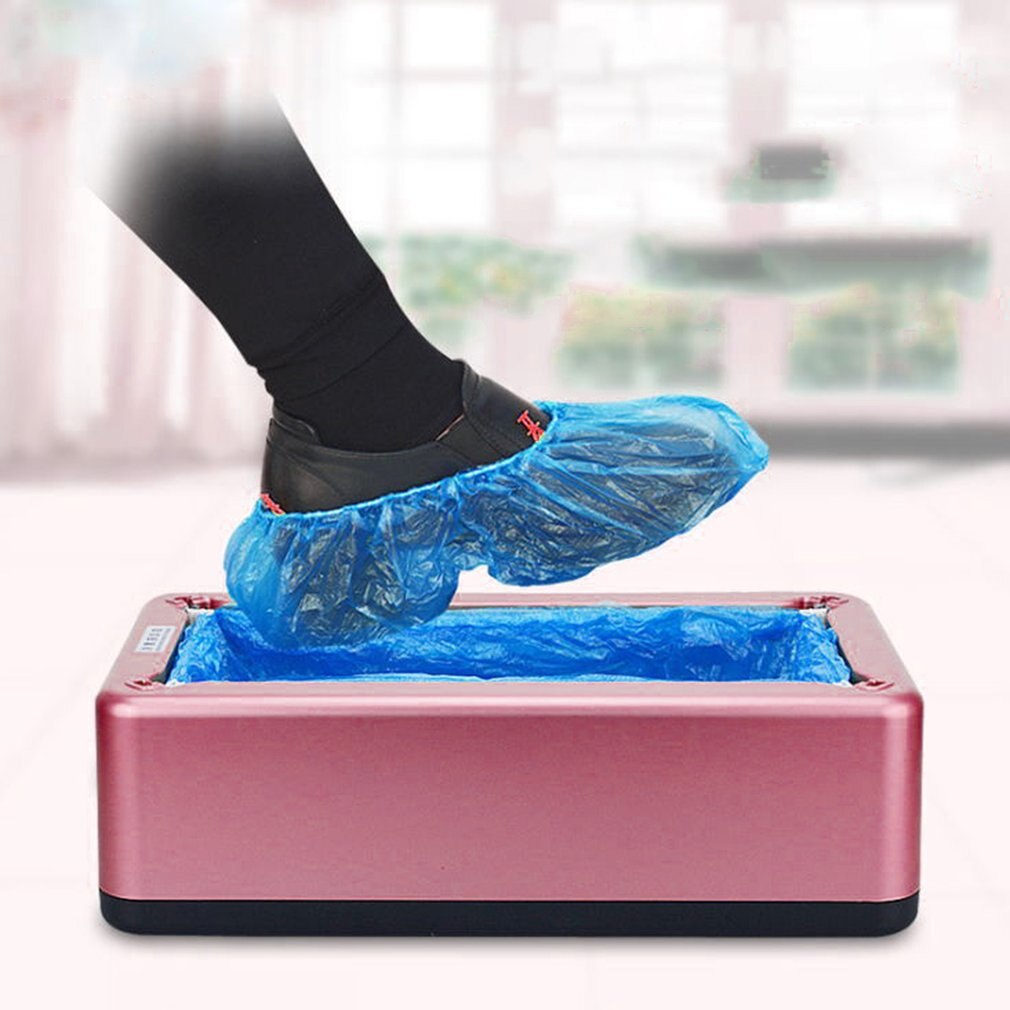 Automatic Shoe Cover Dispenser Automatic Shoe Covers Machine Home Office One-time Film Machine Foot Set Shoes
