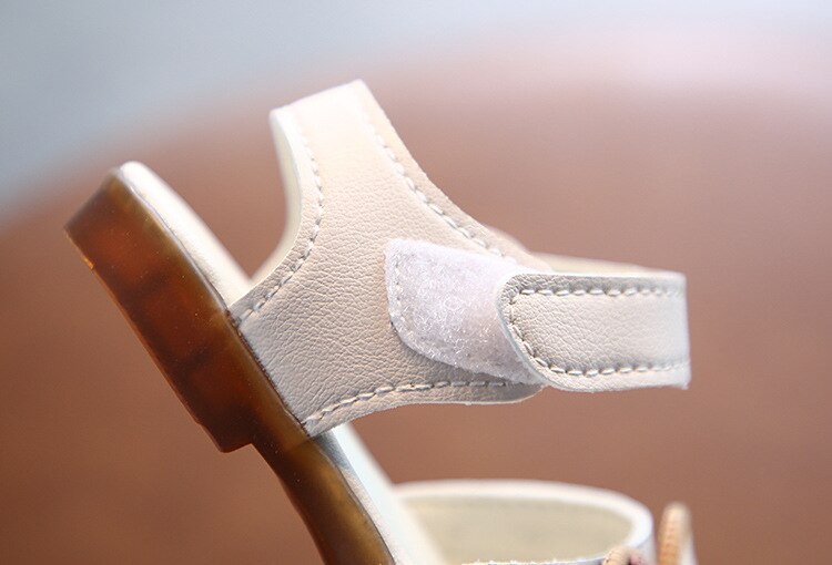 Binnenzool 11.5-13.5Cm Baby Schoenen Zomer Meisje Boog Sandalen