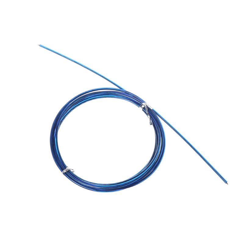 3m Crossfit Replaceable Steel Wire Cable Speed Jump Ropes Skipping Spare Rope: blue