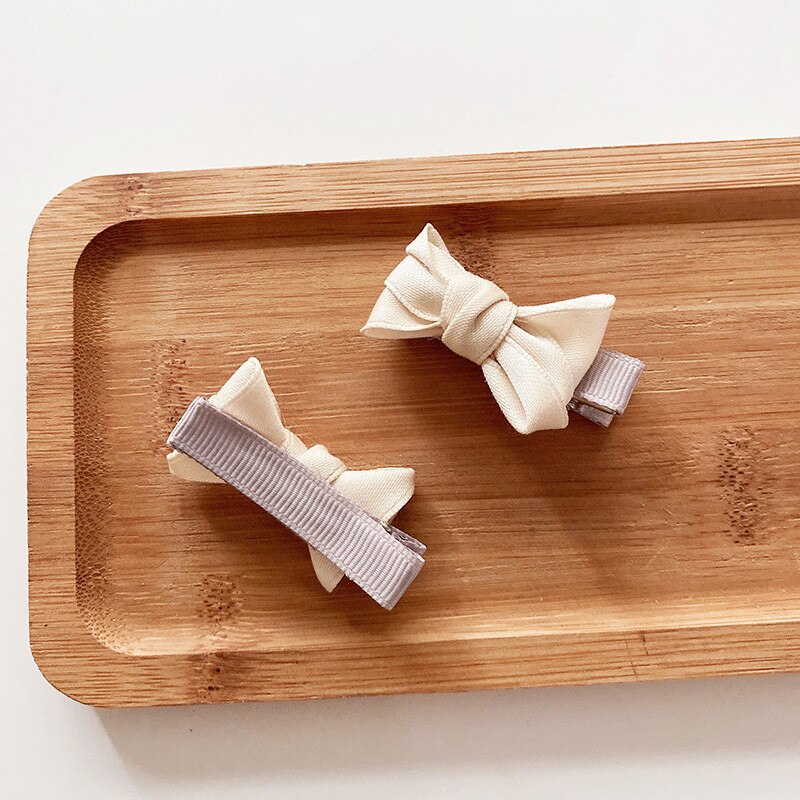 2 pezzi copricapo di prua carino dolce bambina accessori per capelli cravatte per ragazze clip di prua forcine per bambini Bowknot clip di capelli per bambini regali