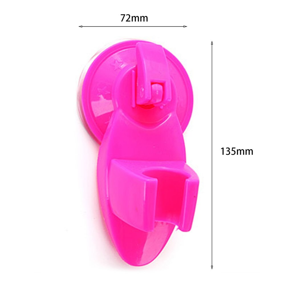 Kleurrijke Douchekop Houder Afneembare Douche Base Sterke Zuignap Rack Beugel Douchekop Stand Badkamer