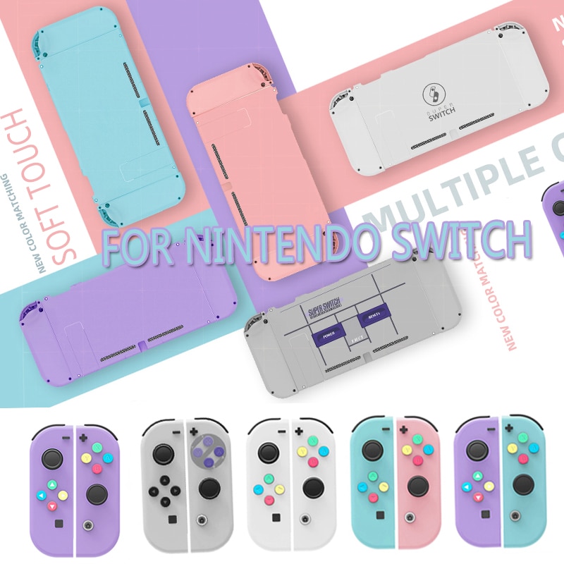 For Nintendo Switch NS Joy Con Replacement Housing Shell Cover Nintend Switch NX JoyCons Controller Joystick Housing Shell Case