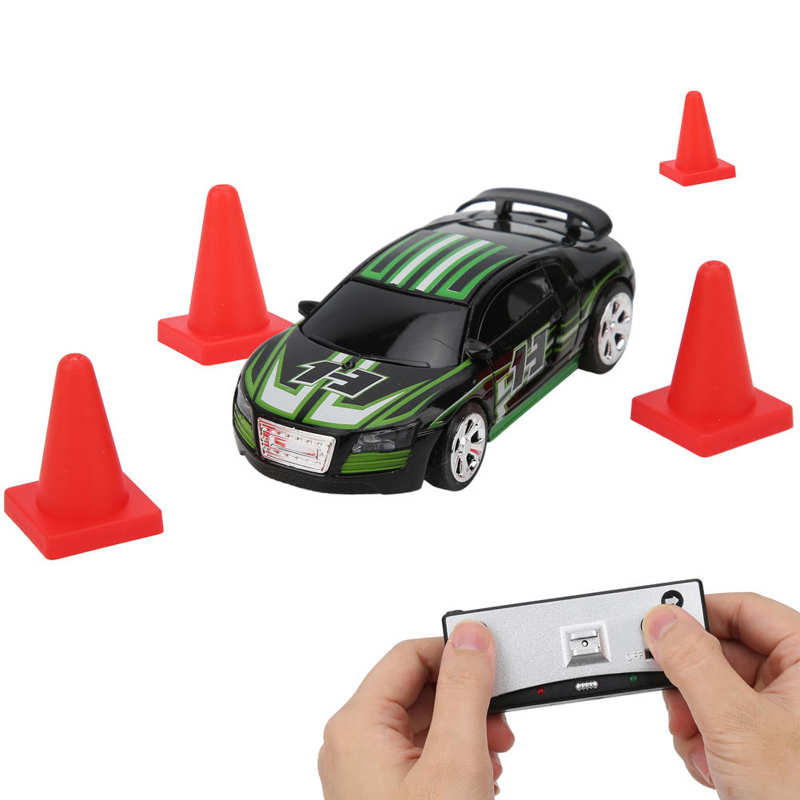 Mini Rc Auto Met Kan Box Power Inductie Vier-Weg Afstandsbediening App Dual Mode Kind Speelgoed Model Racing auto