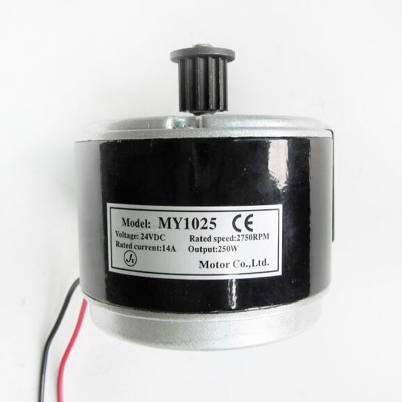 24V Electric Motor Brushed 250W 2750RPM Chain Drive Speed Control DC Gear Brushed Electric Motor