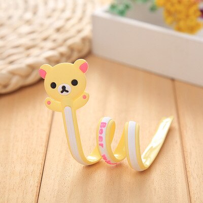 Cute USB Cable Winder Organizer Holder Cartoon Earphone Wire Management For IPhone11 12 Cable Tablet MP3 MP4 PC Electric Cord: 6