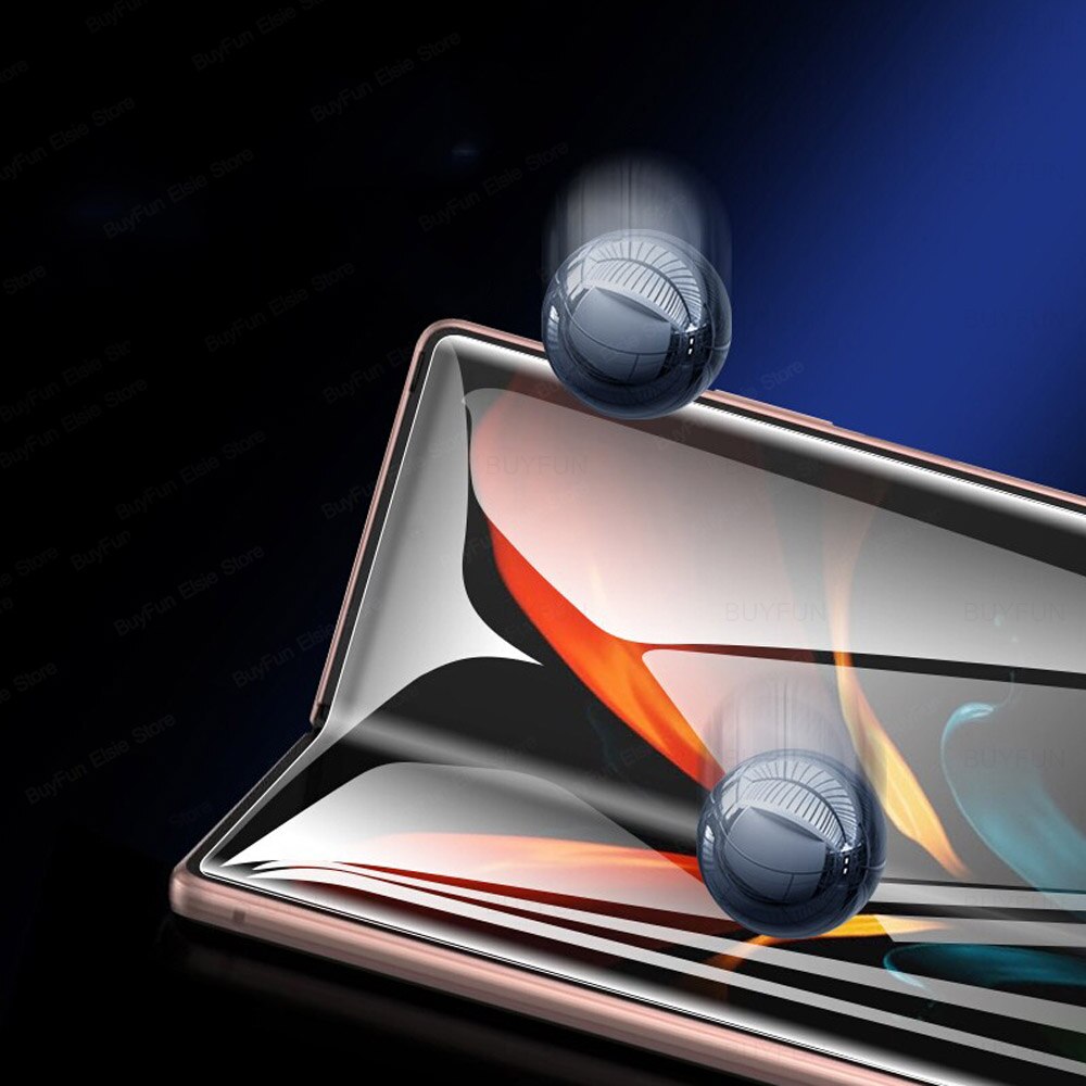 Hydrogel Film Voor Samsung Galaxy Z Fold3 5G Hd Voor + Back Screen Protector Zachte Film Voor Samsung Z vouw 3 Fold2 Veiligheid Lens Glas