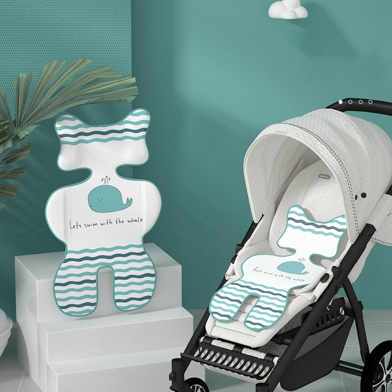 Baby Sommer Kinderwagen matt Atmungs Kinderwagen Kühlung Pad Kleinkind Kinderwagen Zubehör Eis Seide Sitz Pad Kleinkind Warenkorb Matratze